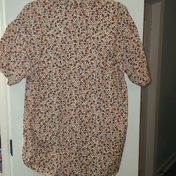 Dravus Men's Floral Button Down Cotton Shirt - Picture 9 of 11